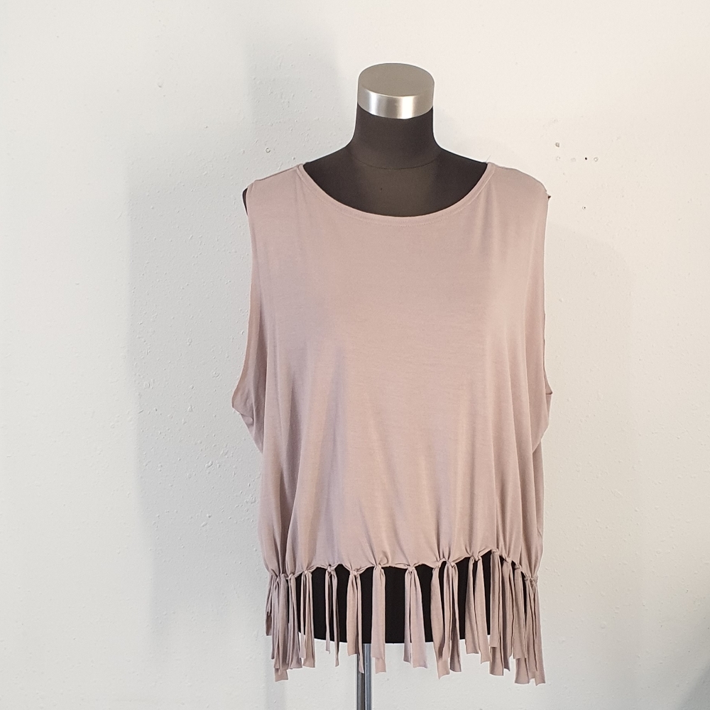 Piko 1988 Fringe Tunic Top